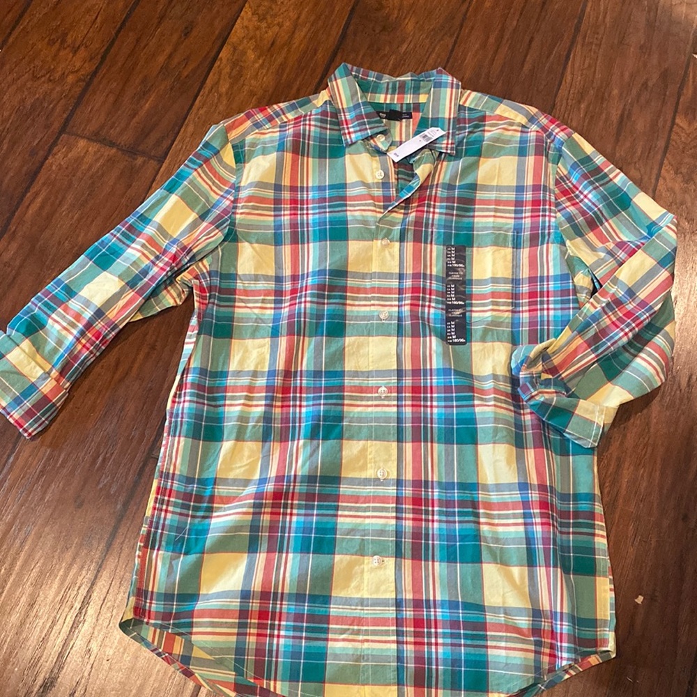 Mens NEw Gap button up